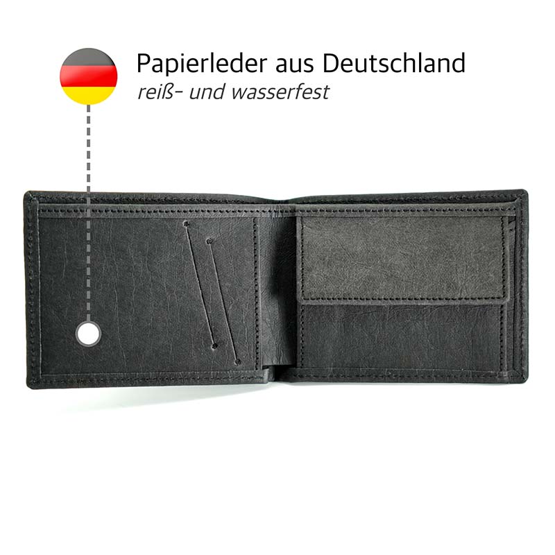 Sleek Wallet Geldbörse aus Papierleder bei shopstartups | Startup-Produkte