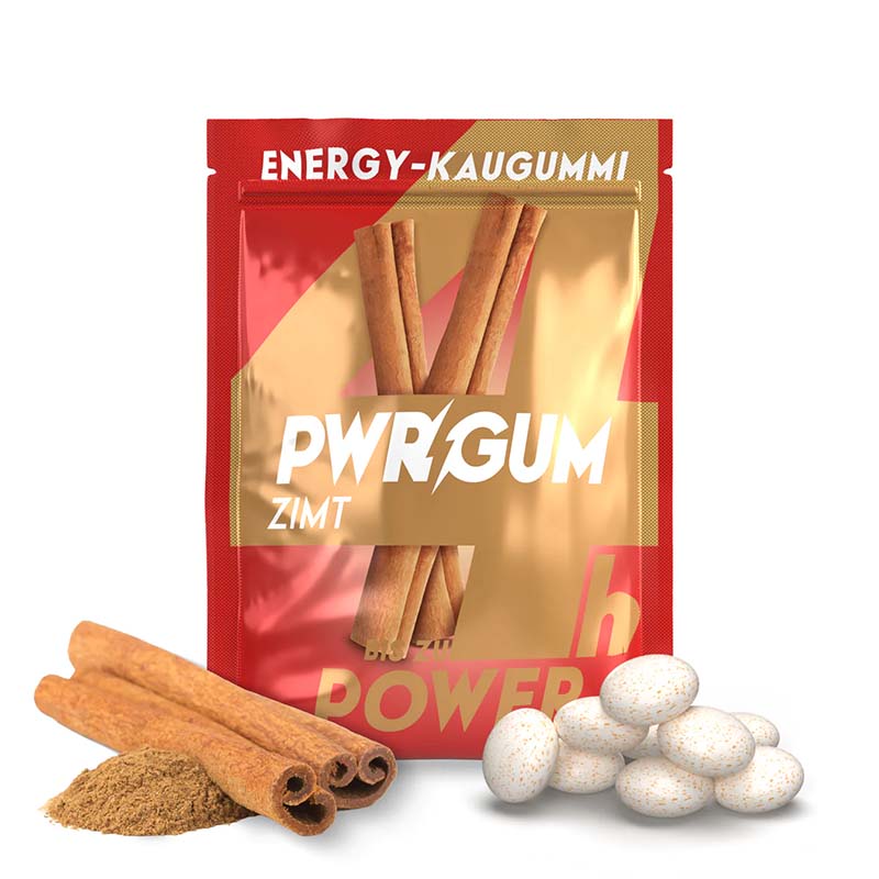 PWRGUM Energy Kaugummis Zimt - shopstartups.de | Startup Produkte
