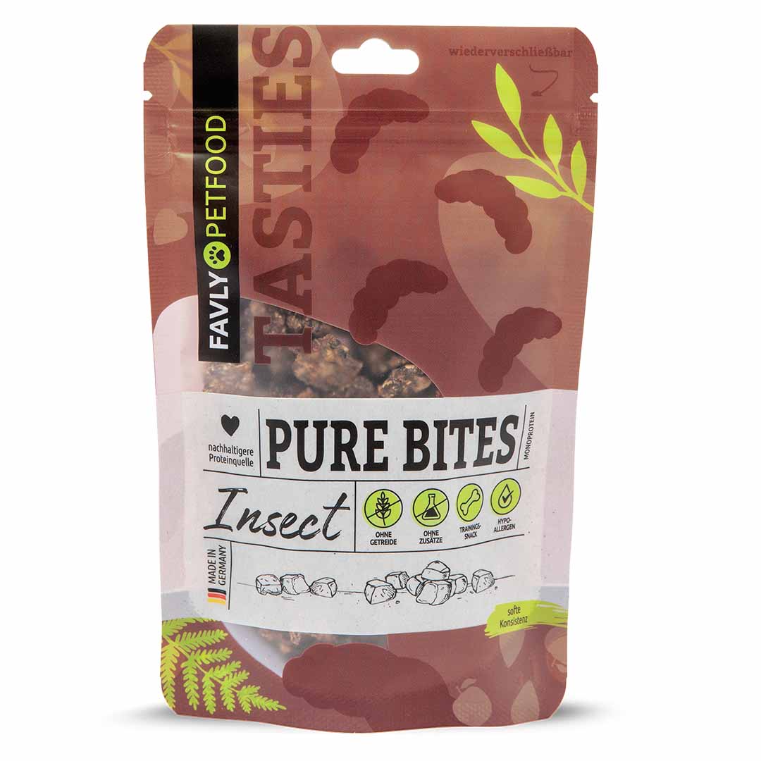 PURE BITES Insect - Hypoallergene Insektensnacks mit Obst - shopstartups.de | Startup Produkte