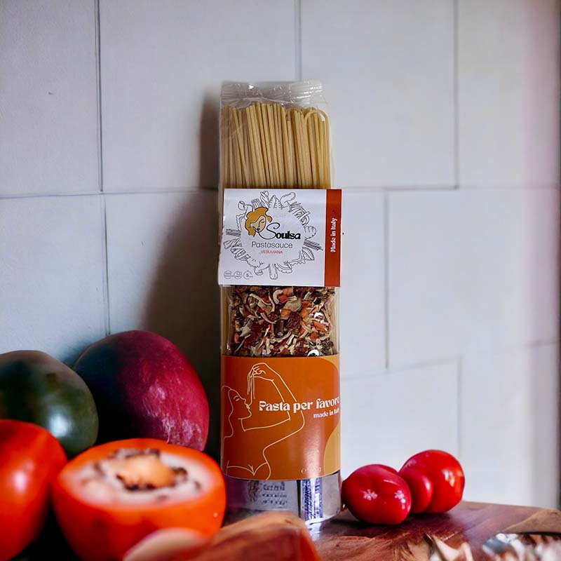 Spaghetti-Set mit Pastasauce Vesuviana - shopstartups.de | Startup Produkte
