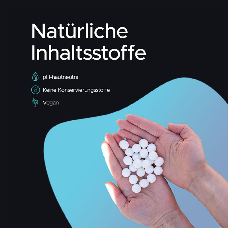 turn.ies white spa - natürliche Duschkugeln - shopstartups.de | Startup Produkte