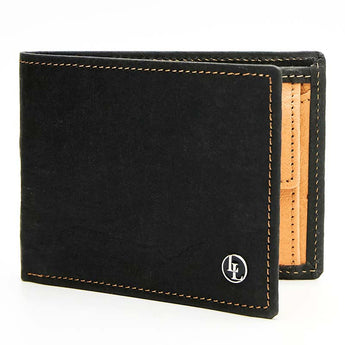 Sleek Wallet von Locklair in Papierleder in der Farbe schwarz hellbraun bei shopstartups.de