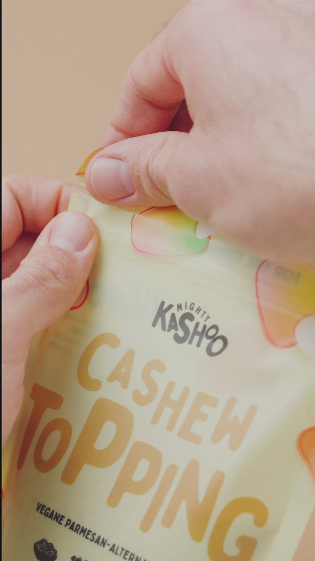 Mighty Kashoo Cashew Topping - Vorstellungsvideo - shopstartups - Startup Produkte