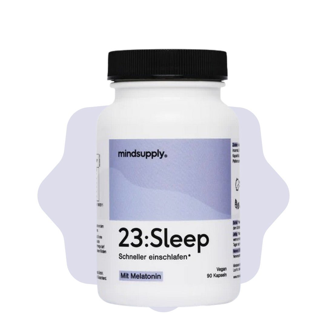 23:Sleep - natürliche Nahrungsergänzung für besseren Schlaf von Mindsupply - shopstartups.de | Startup Produkte