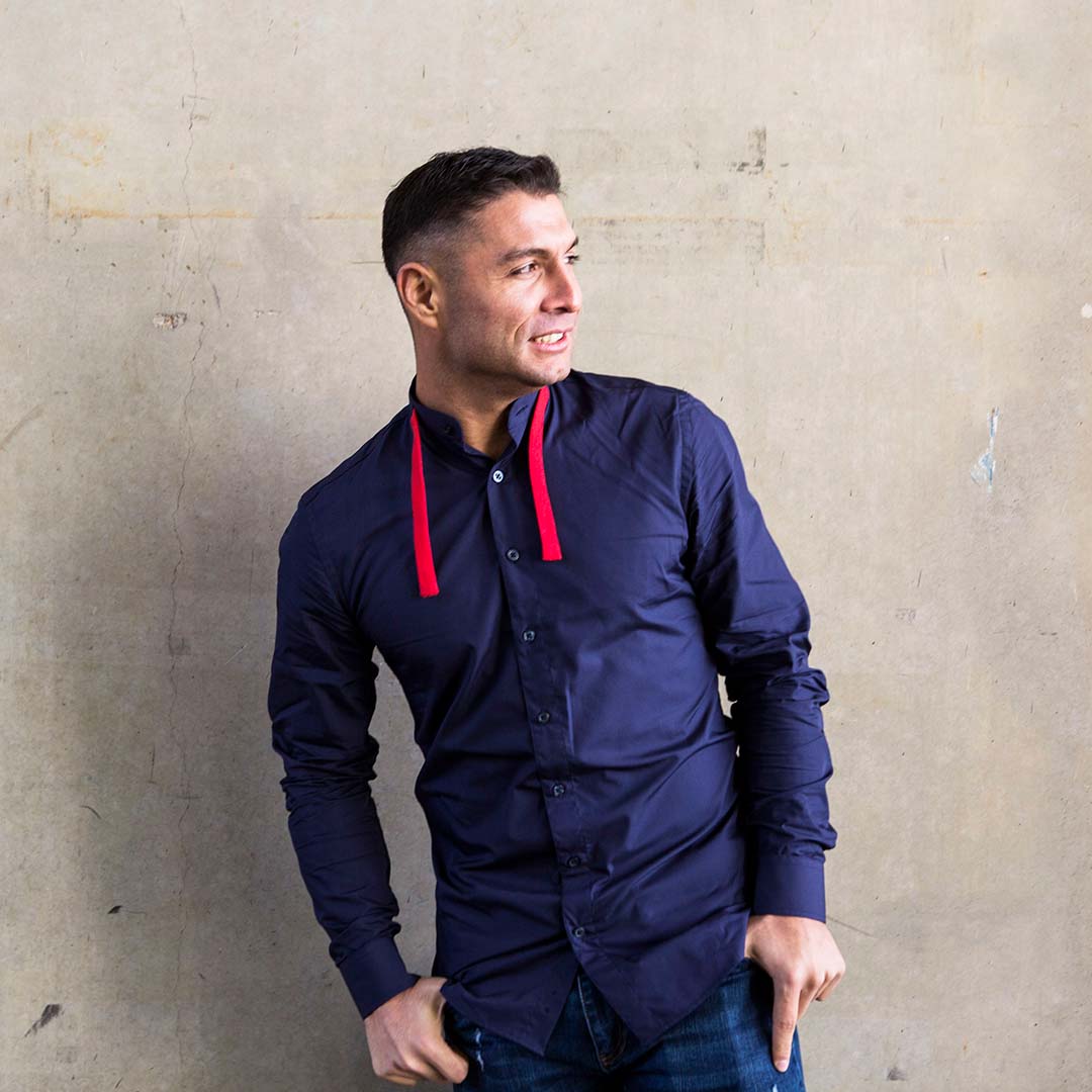 Hoodie-Hemd - das neue Business-Casual Hemd (regular fit) - shopstartups.de | Startup Produkte